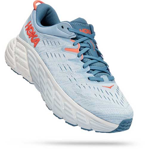 Women's Gaviota 4 Running Shoe- Blue Fog/Plein Air - Regular (B)