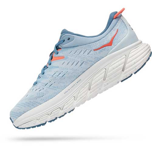 Women's Gaviota 4 Running Shoe- Blue Fog/Plein Air - Regular (B)