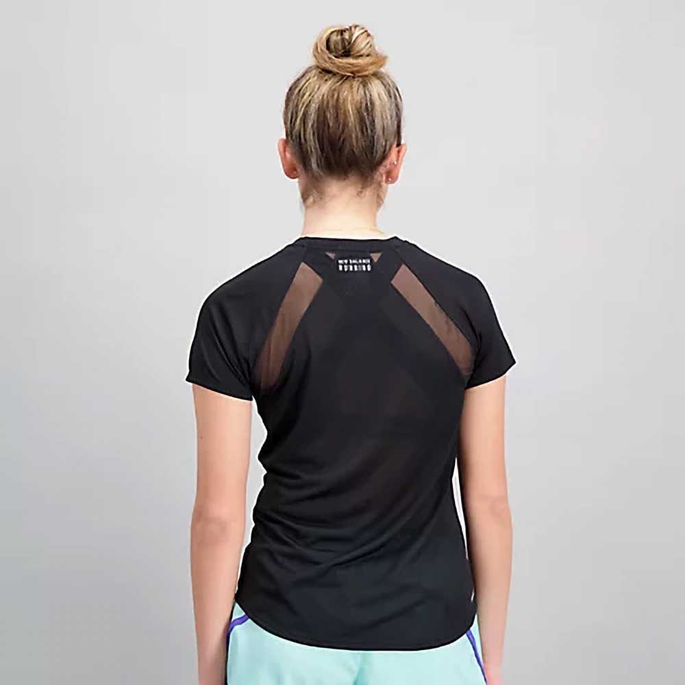 Women's Impact Run Short Sleeve Shirt - Black