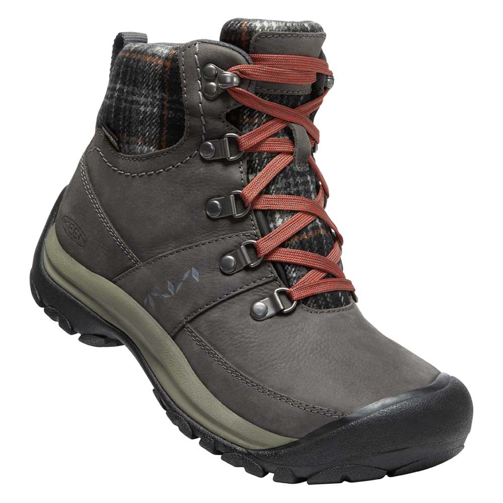 Women's Kaci III Winter Mid WP Boot - Magnet/Black Plaid - Regular (B)