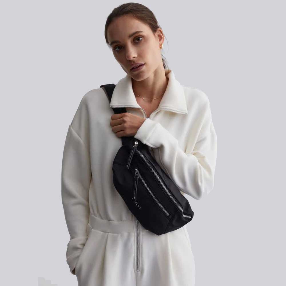 Women's Lasson Belt Bag - Black