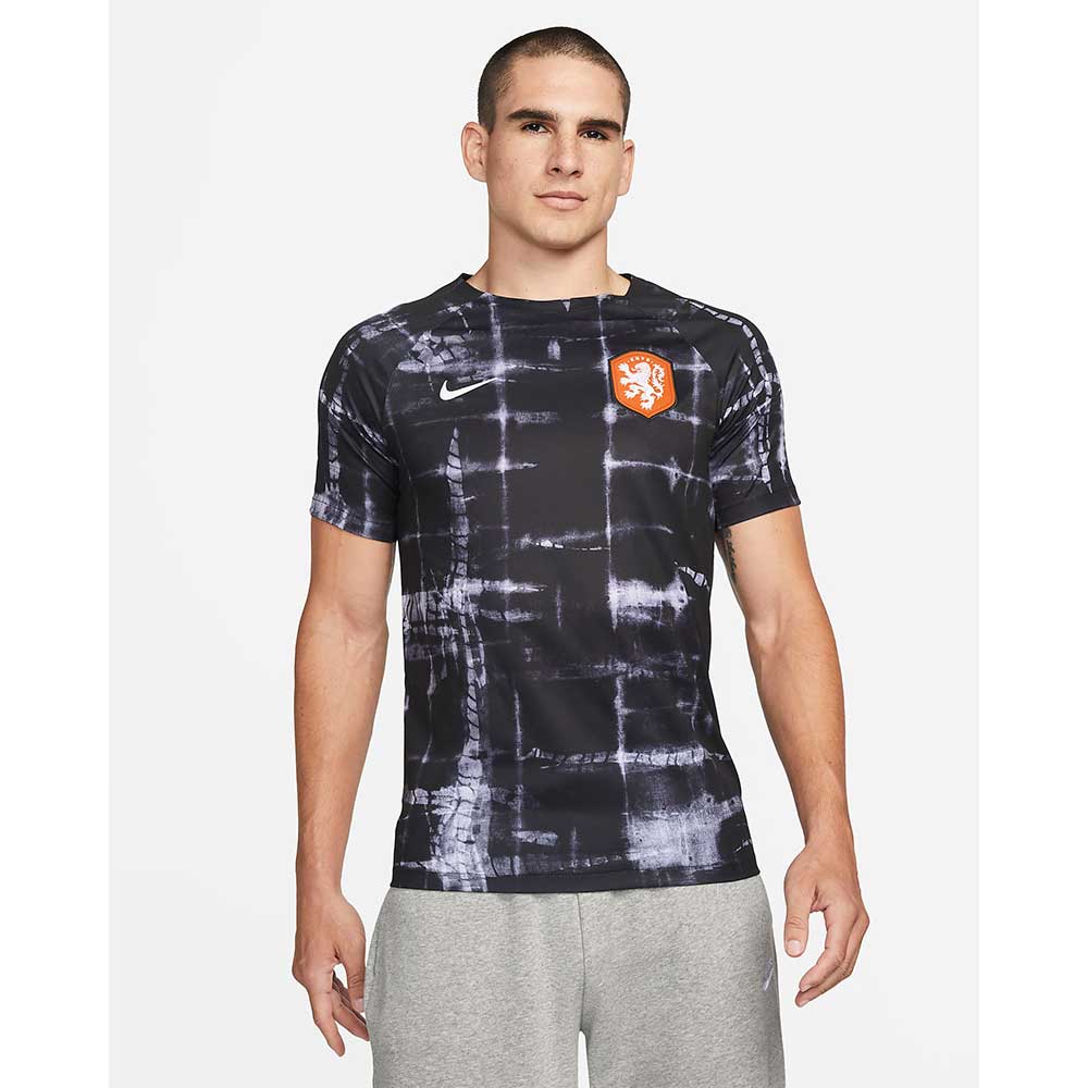 Men's Nike Netherlands DF PM Top - Black/Black