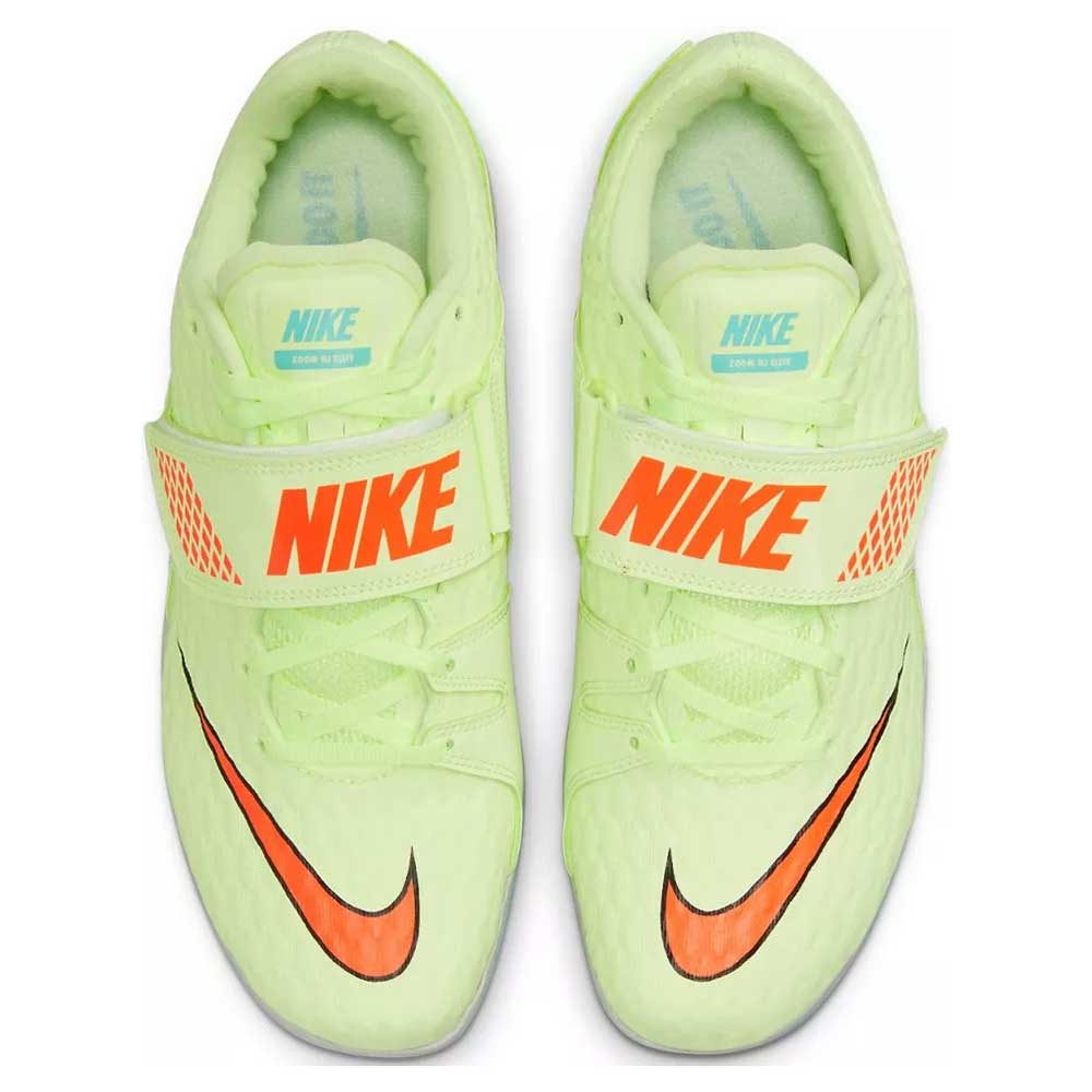 Unisex Nike High Jump Elite Spike- Barely Volt/Hyper Orange/Dynamic Turq - Regular (D)