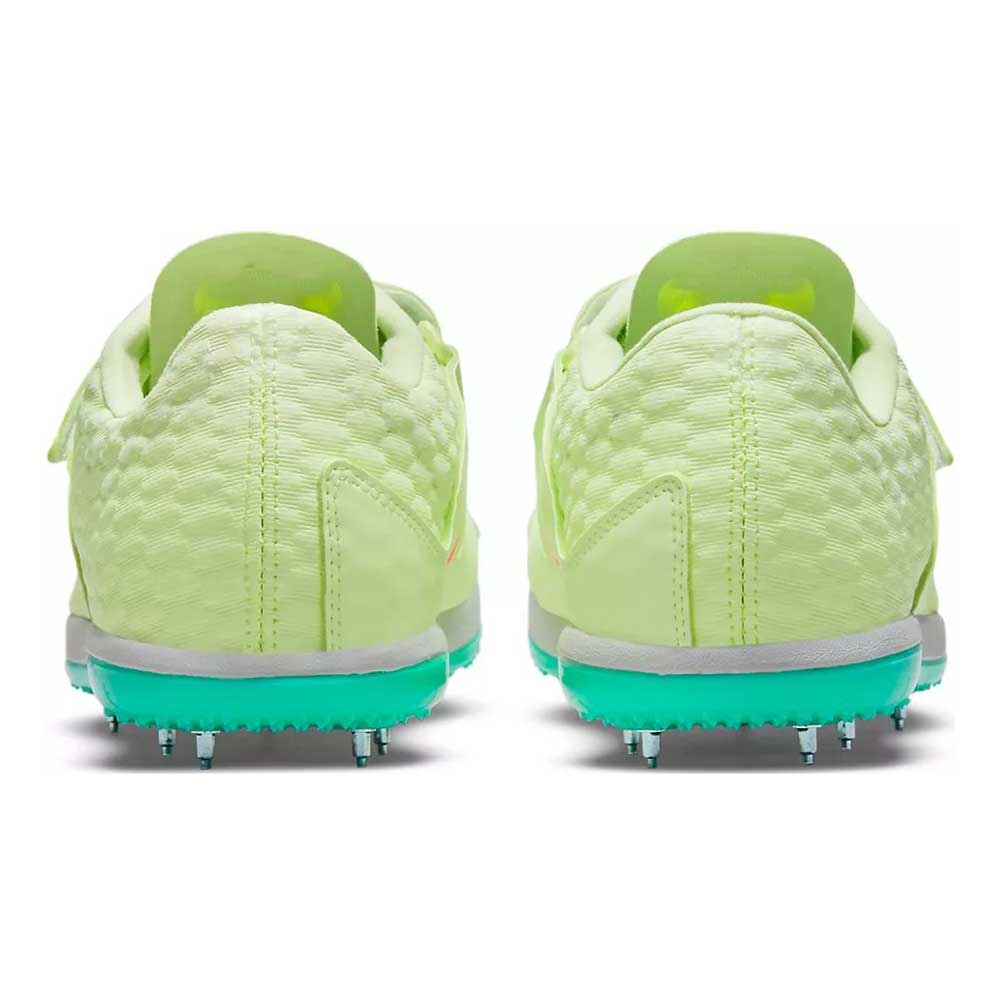 Unisex Nike High Jump Elite Spike- Barely Volt/Hyper Orange/Dynamic Turq - Regular (D)