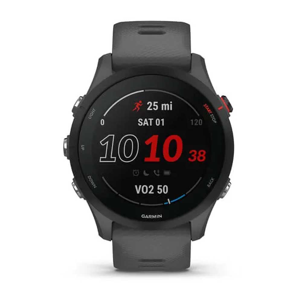 Forerunner 255 GPS Running Smartwatch- Non Music — Slate Grey