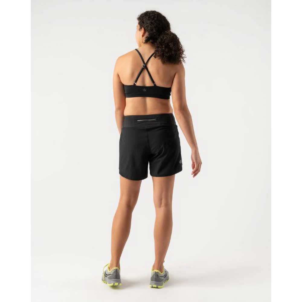 Women's Run Always Relax Low Rise 6in Shorts - Black