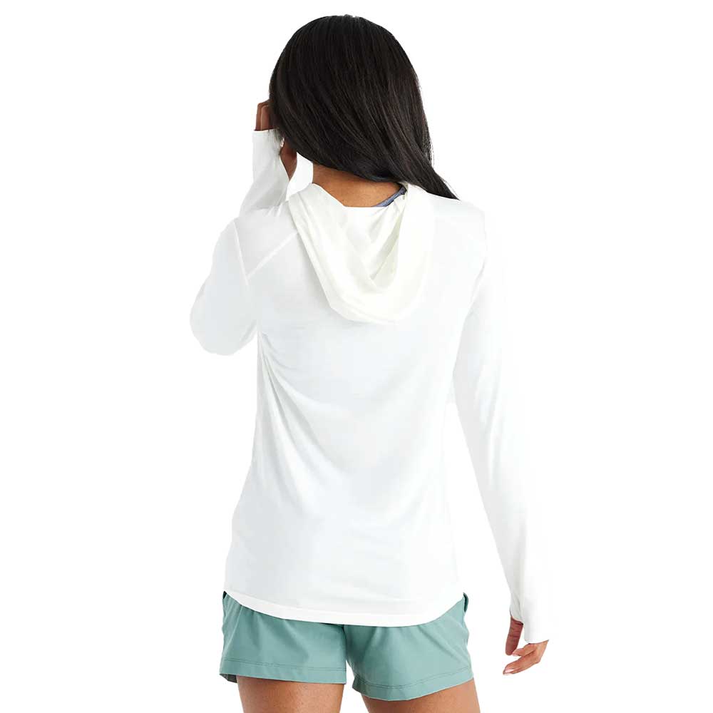 Women's Bamboo Shade Hoodie II - Bright White