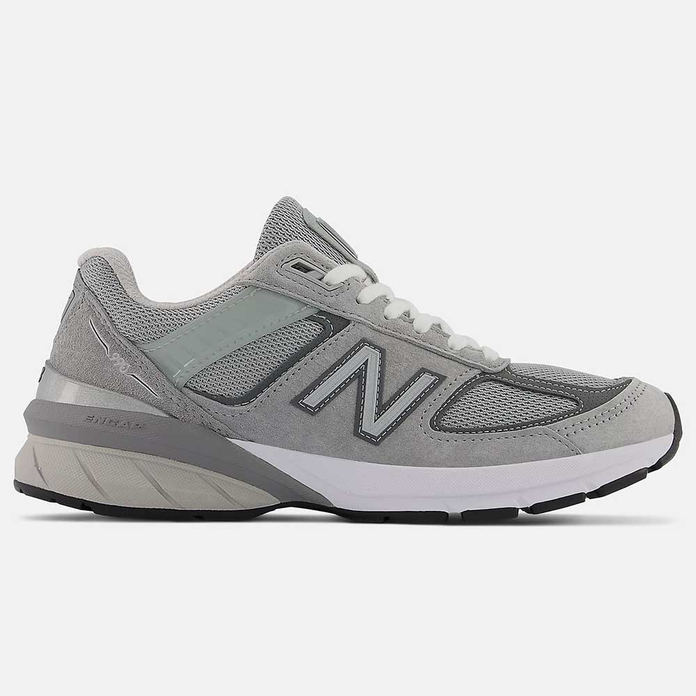 Women's MADE in USA 990v5 Core Running Shoe Grey/Castlerock- Regular (B)