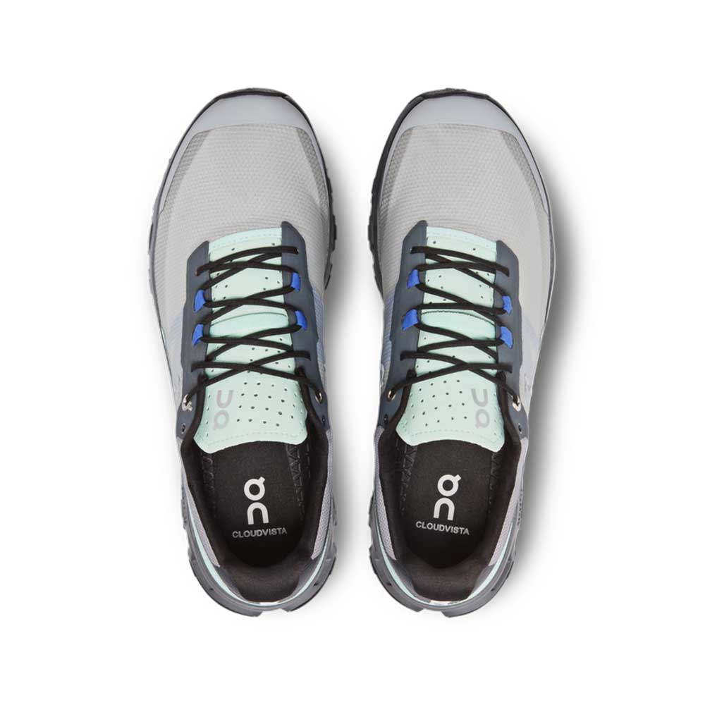 Men's Cloudvista Trail Running Shoe - Alloy/Black - Regular (D)