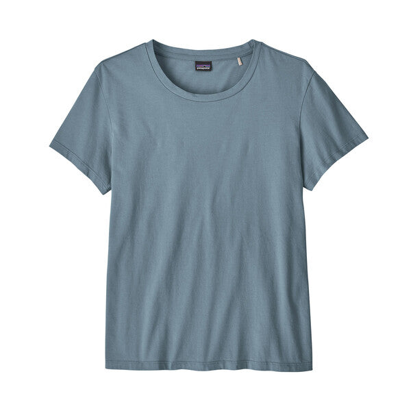 Women's Regenerative Organic Certified Cotton Tee - Plume Grey