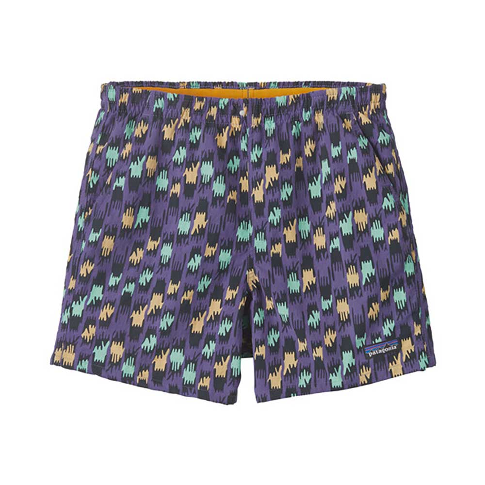 Women's Baggies Shorts 5" - Intertwined Hands: Perennial Purple