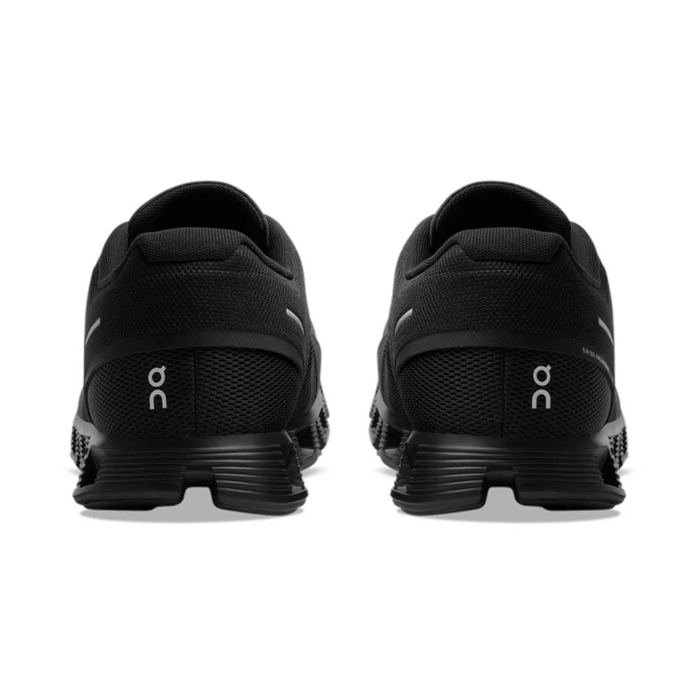 Men's Cloud 5 Running Shoe- All Black - Regular (D)