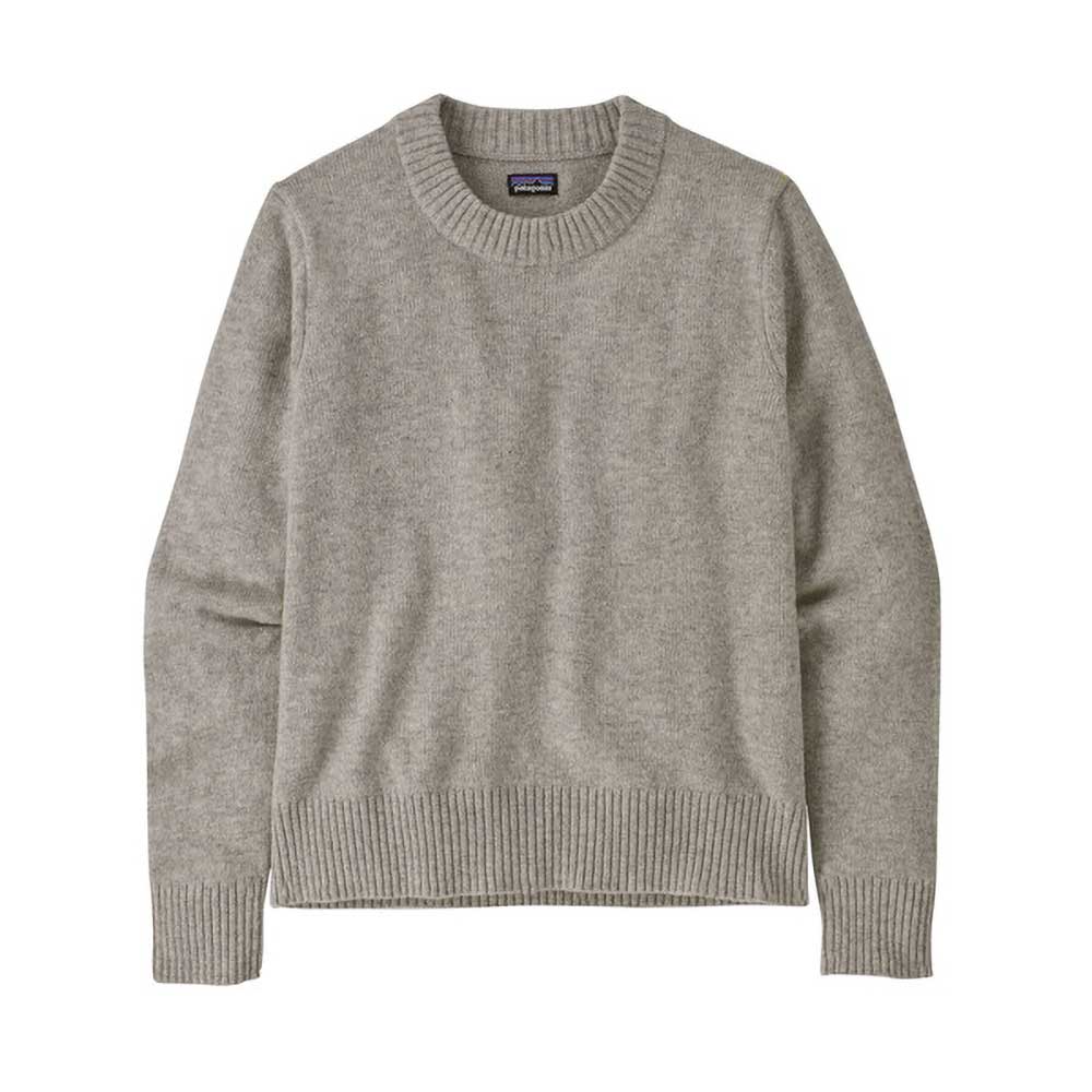 Patagonia Recycled Wool Crewneck Sweater - Women's Salt Grey L