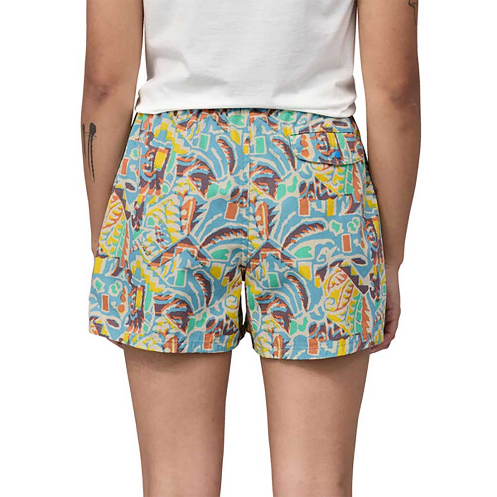 Women's Funhoggers Shorts - Thriving Planet: Lagoon Blue