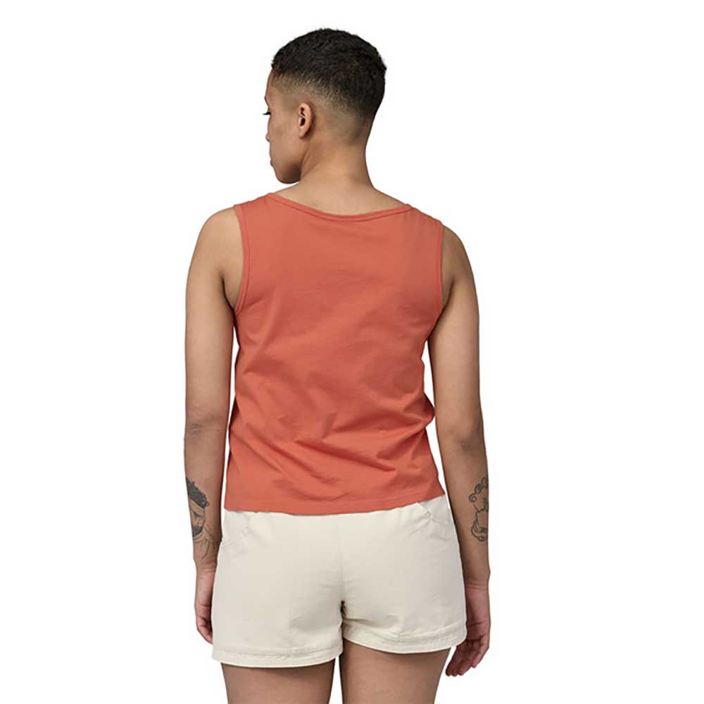 Women's Regenerative Organic Certified Cotton Tank - Quartz Coral