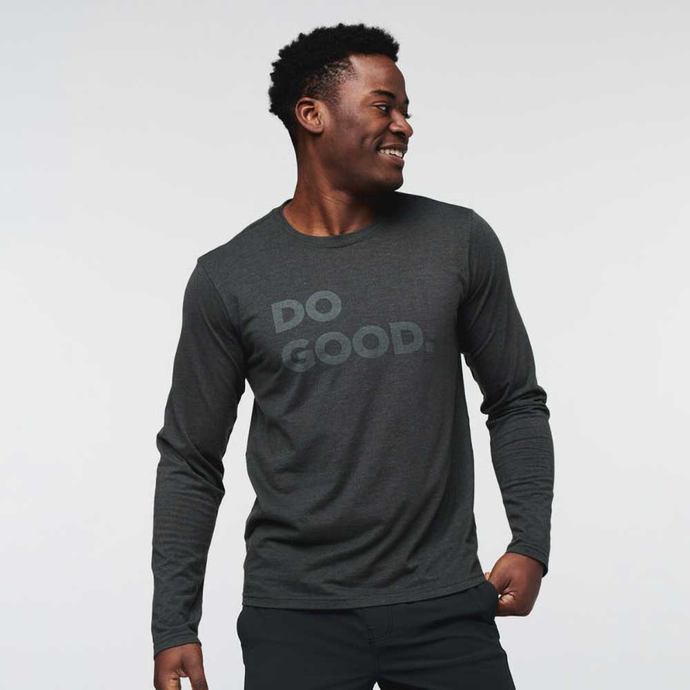 Men's Do Good Long-Sleeve T-Shirt - Iron