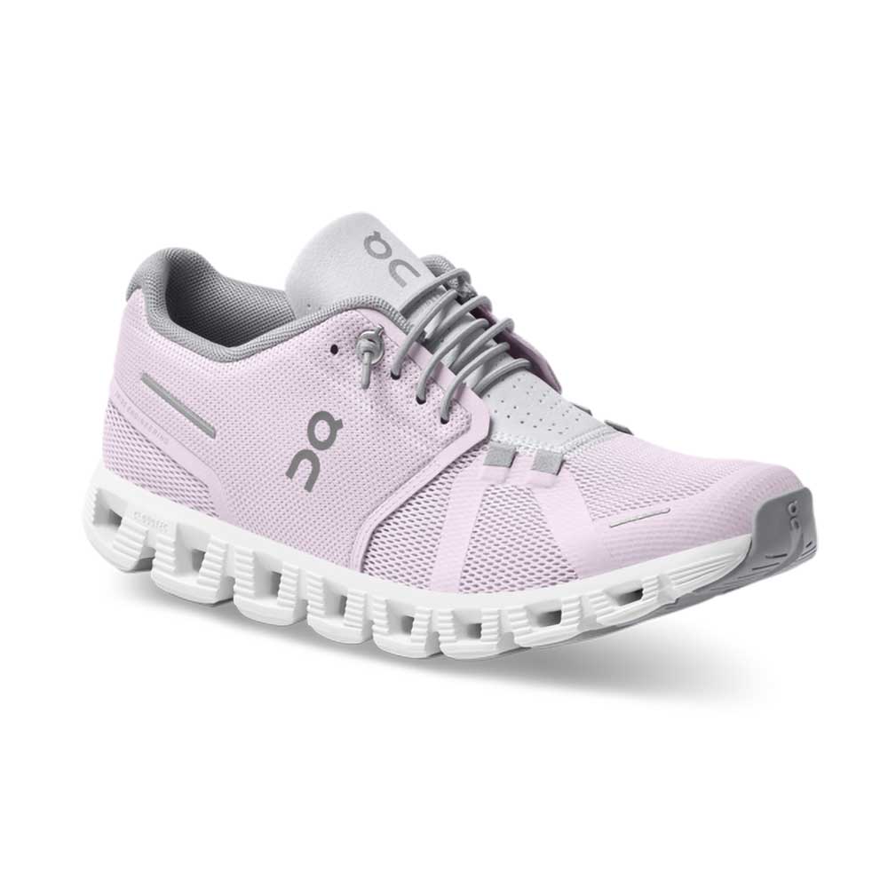 Women's Cloud 5 Running Shoe- Lily I Frost - Regular (B)