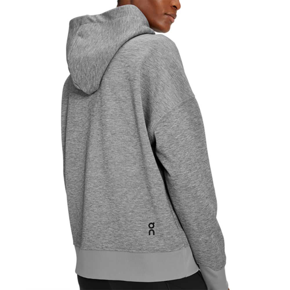 Women's Zipped Hoodie - Grey