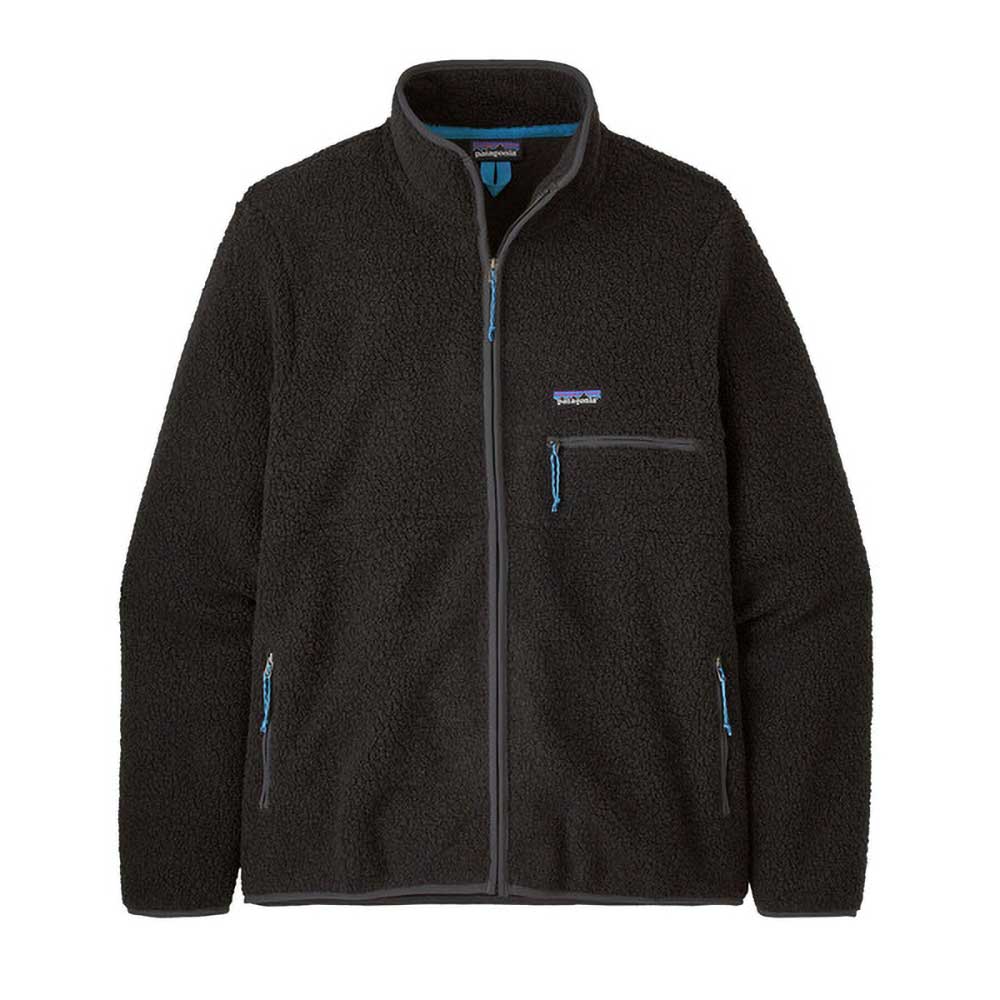 Men's Reclaimed Fleece Jacket - Ink Black