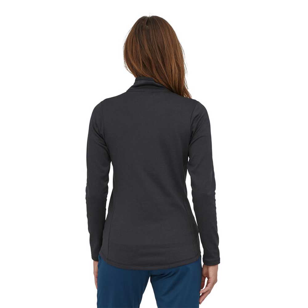 Women's R1 Daily Zip-Neck - Ink Black