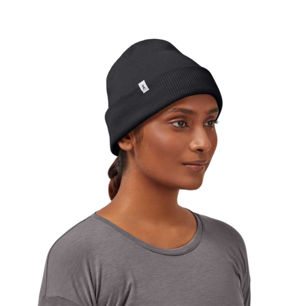 Merino Beanie - Black
