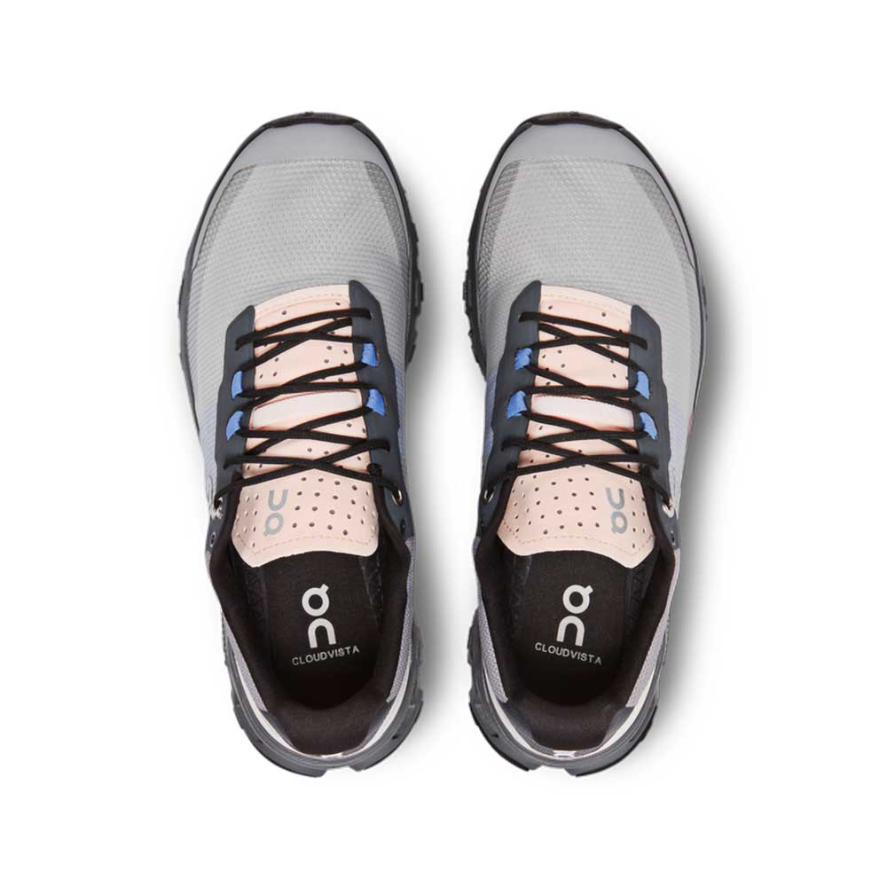 Women's Cloudvista Running Shoe- Alloy/Black- Regular (B)