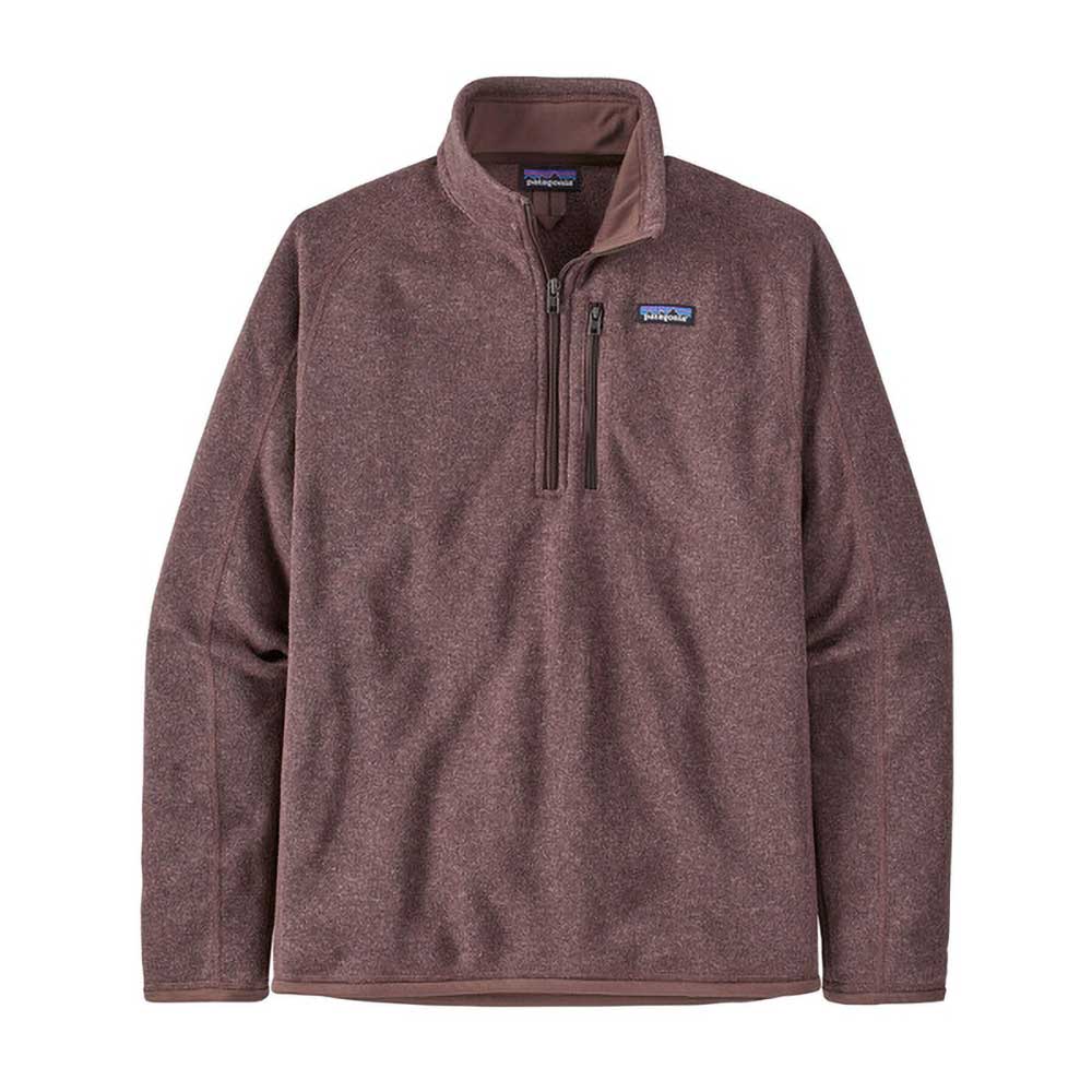Men's Better Sweater 1/4 Zip - Dusky Brown