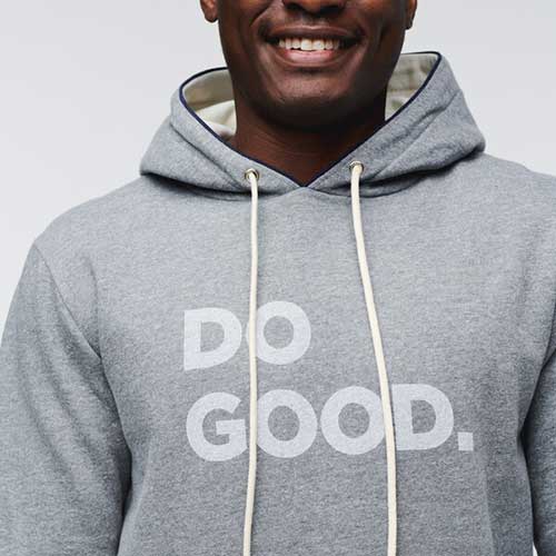 Men's Do Good Hoodie - Heather Grey