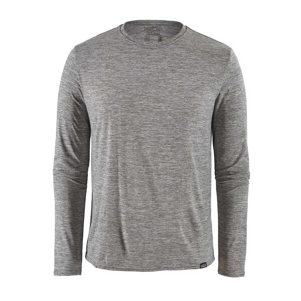 Men's Long-Sleeved Capilene Cool Daily Shirt - Feather Grey