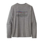 Men's Long Sleeved Cap Cool Daily Graphic Shirt - '73 Skyline: Feather Grey