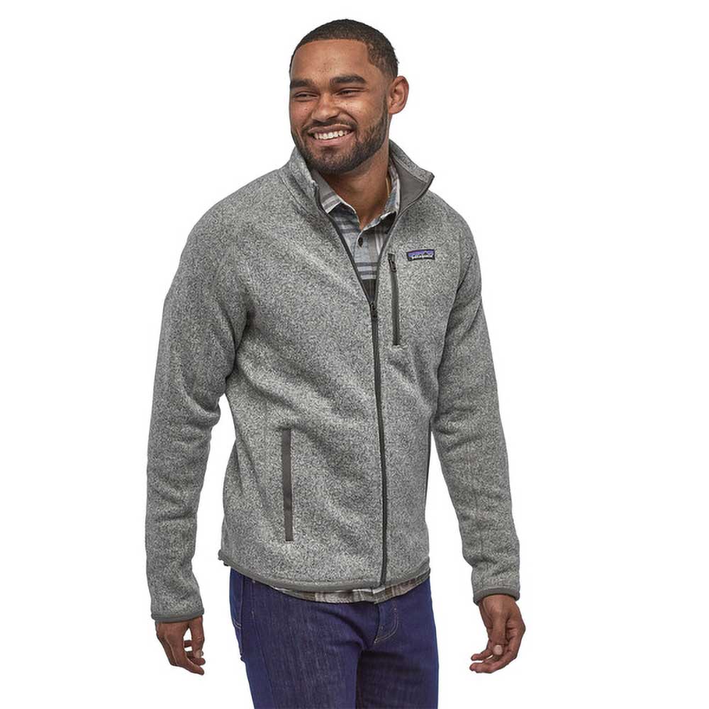 Men's Better Sweater Jacket- Stonewash