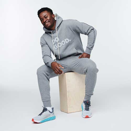 Men's Do Good Hoodie - Heather Grey