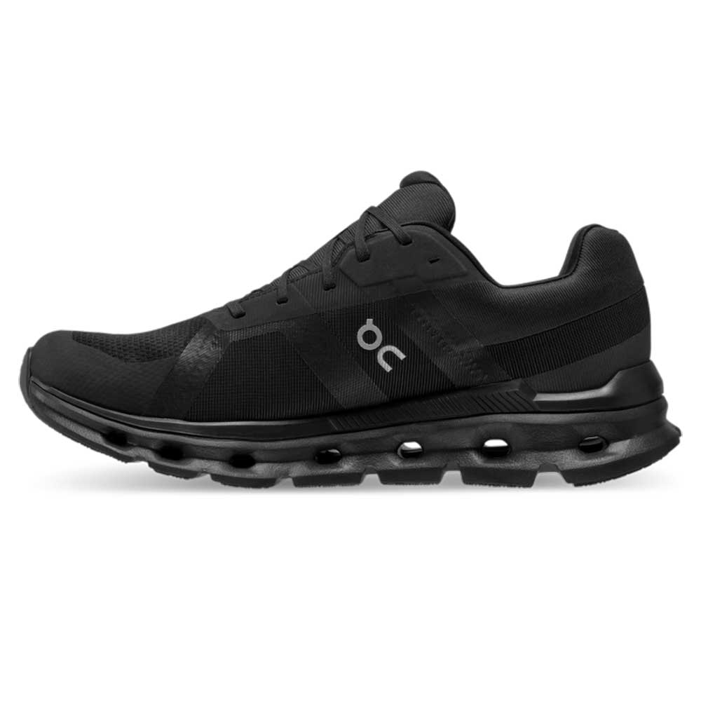 Men's Cloudrunner Waterproof Running Shoe - Black- Regular (D)