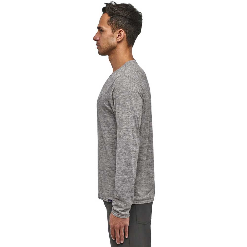 Men's Long-Sleeved Capilene Cool Daily Shirt - Feather Grey