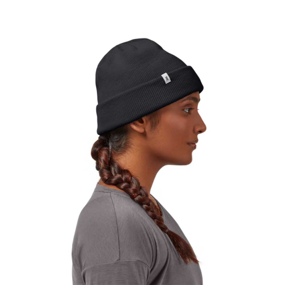 Merino Beanie - Black
