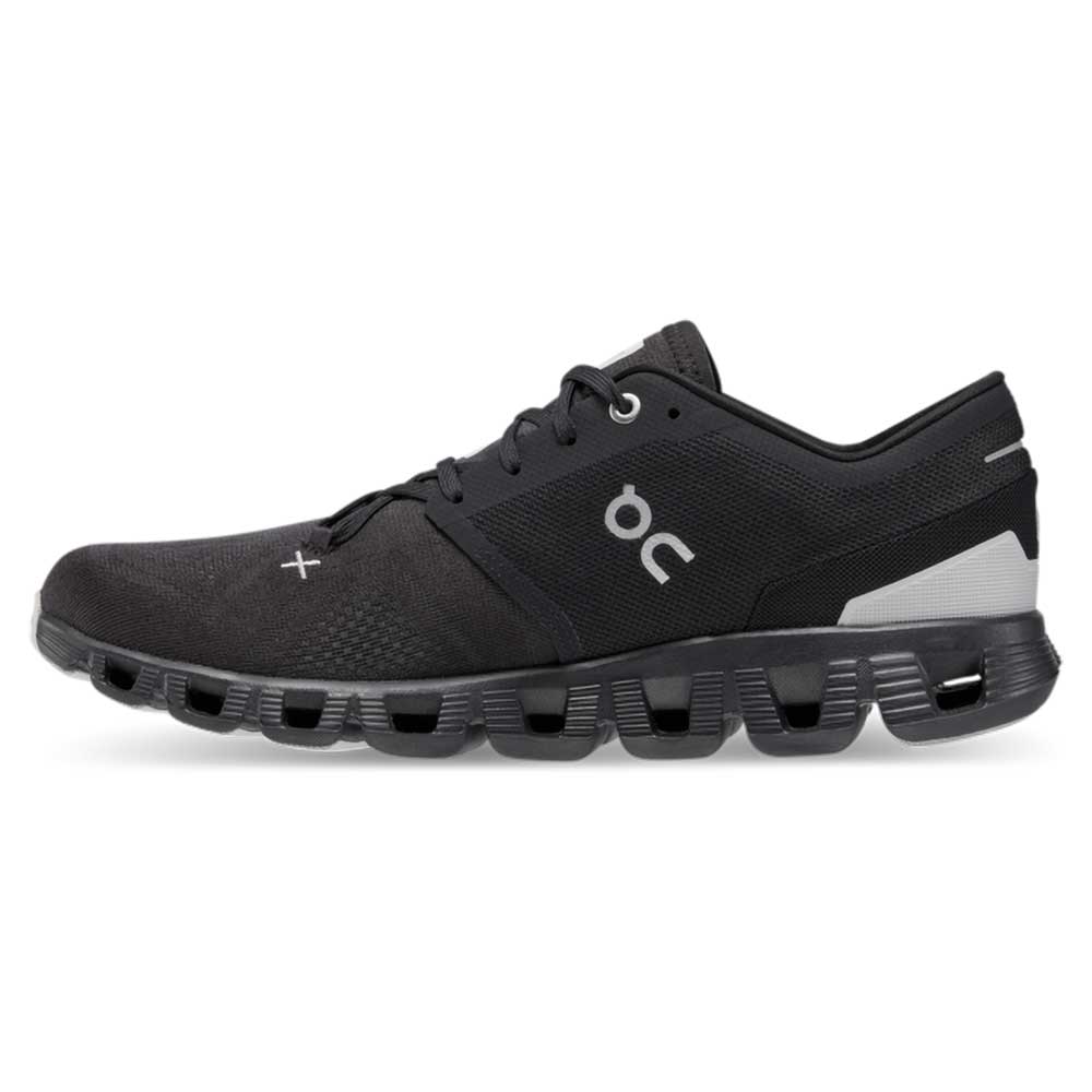 Men's Cloud X 3 Running Shoe - Black- Regular (D)