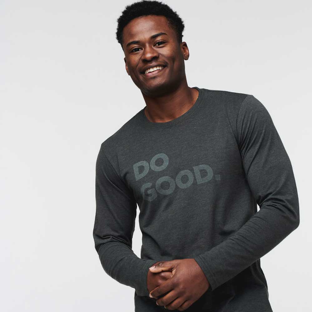 Men's Do Good Long-Sleeve T-Shirt - Iron