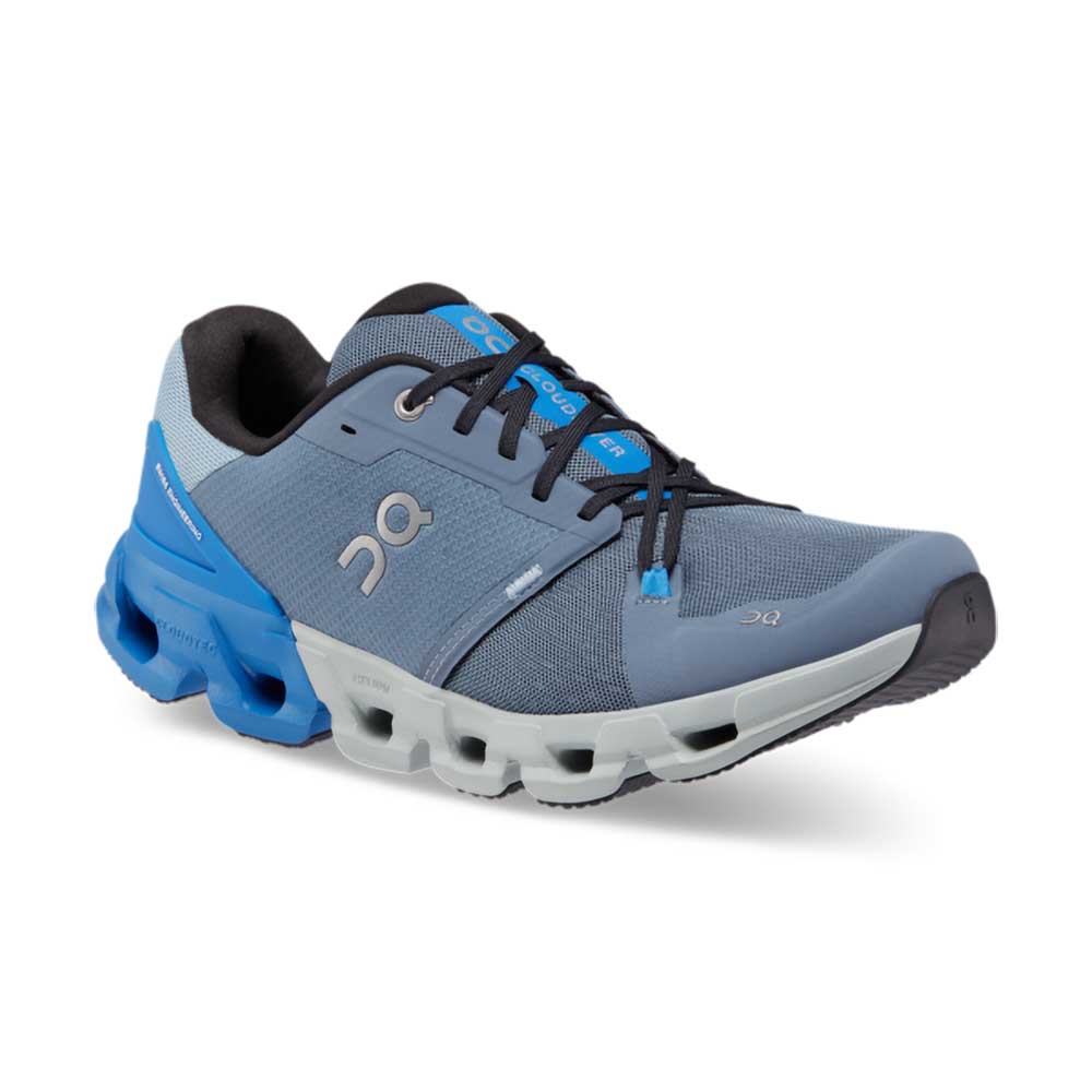 Men's Cloudflyer 4 Running Shoes- Metal/Lapis - Regular (D)