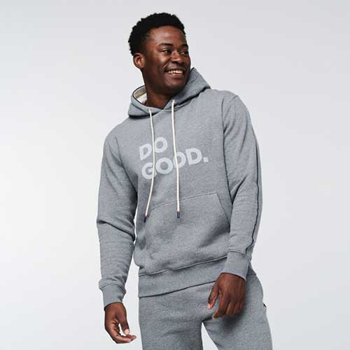 Men's Do Good Hoodie - Heather Grey