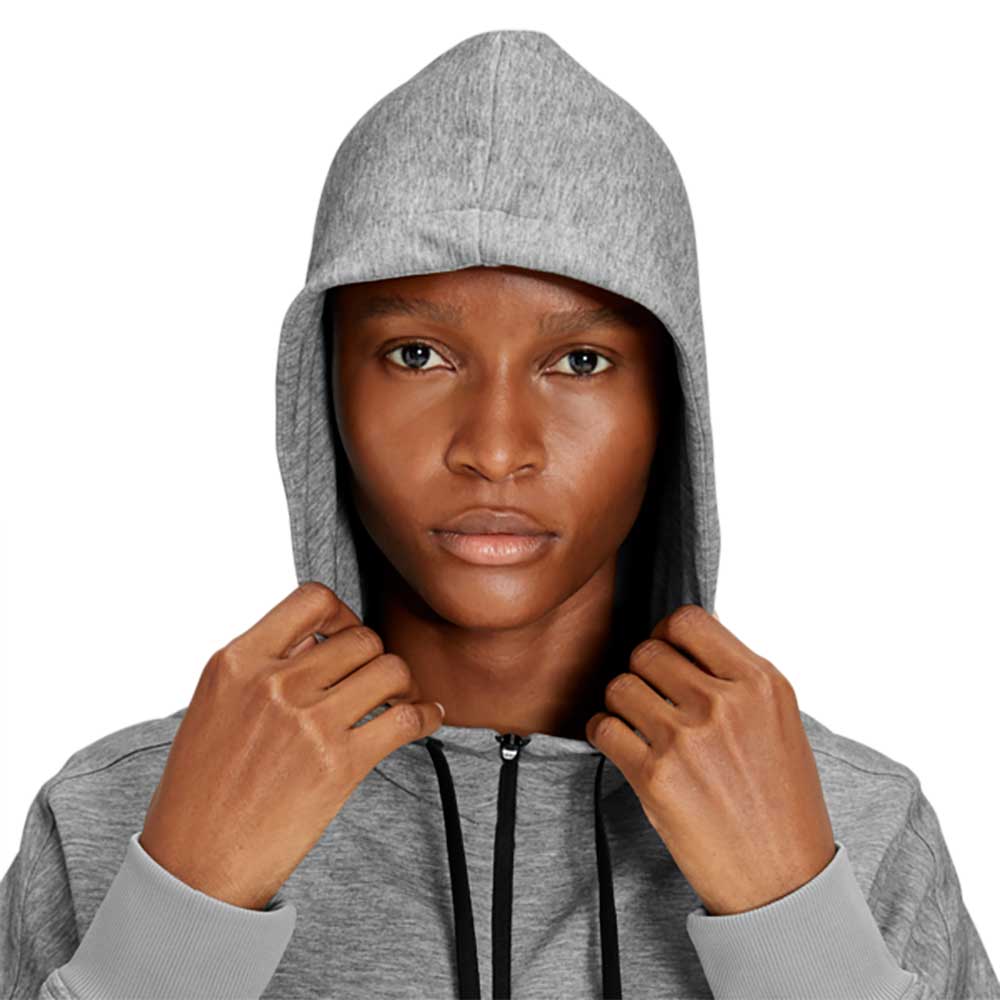 Women's Zipped Hoodie - Grey