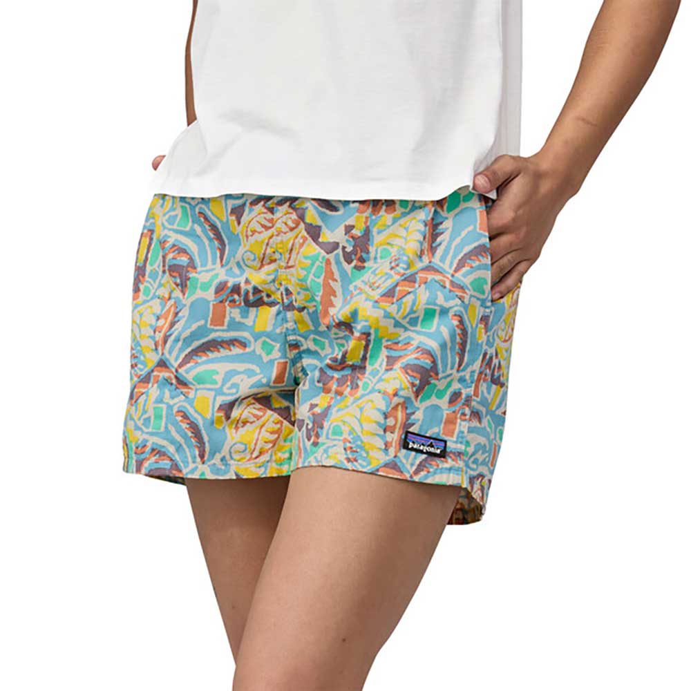 Women's Funhoggers Shorts - Thriving Planet: Lagoon Blue