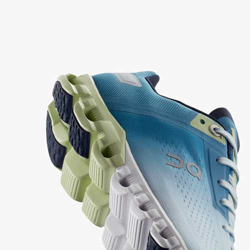 Women's Cloudflow 3.0 Running Shoe - Niagara/Meadow - Regular (B)