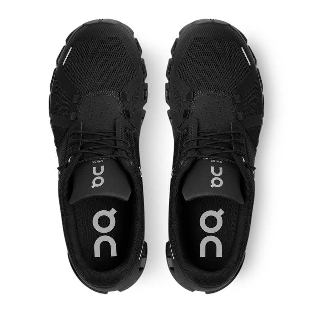 Men's Cloud 5 Running Shoe- All Black - Regular (D)