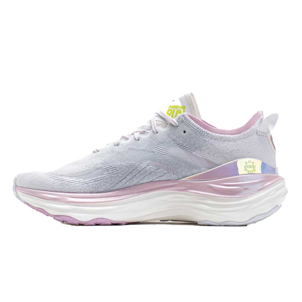 Women's Foreverrun Nitro Radiant Running Shoe - PUMA White/Grape Mist/Silver Mist - Regular (B)