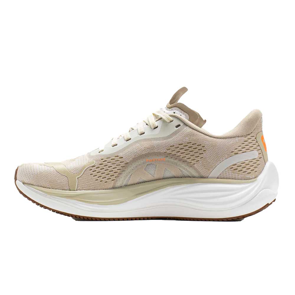 Women's Velocity Nitro 3 FM Running Shoe - Vapor Gray/Putty/Neon Citrus - Regular (B)