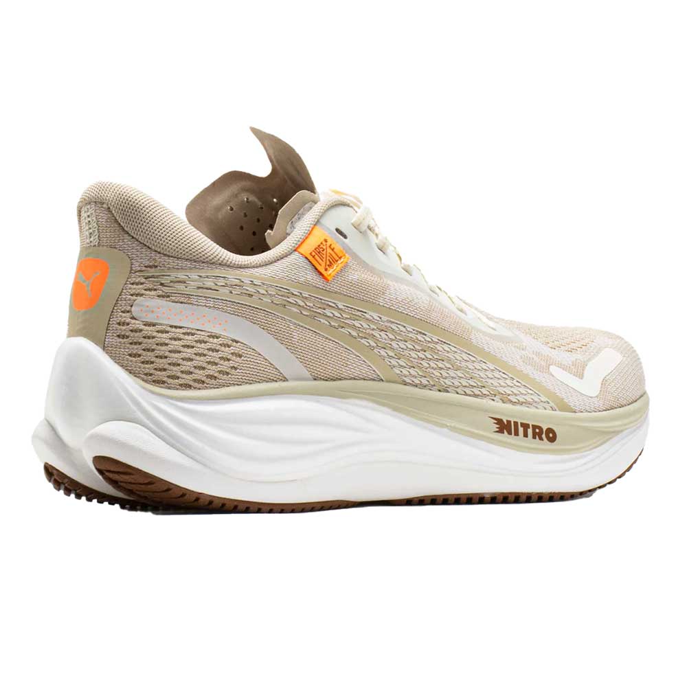 Women's Velocity Nitro 3 FM Running Shoe - Vapor Gray/Putty/Neon Citrus - Regular (B)