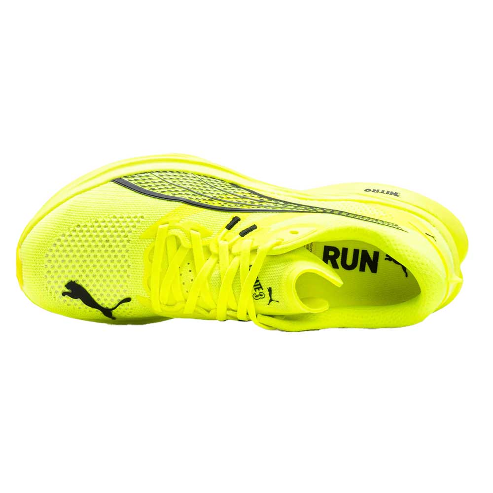 Men's Deviate Nitro 3 Running Shoe - Yellow Alert/Puma Black