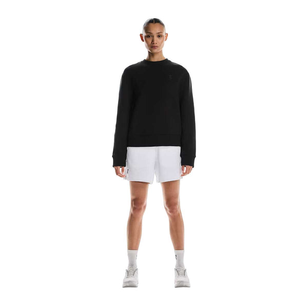 Women's Focus Tech Crew - Black – Gazelle Sports