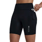 Women's Stamina 7" High-Waist Short - Bandit Black