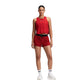 Women's Racing Cool Grid Split Shorts - Oxide Red